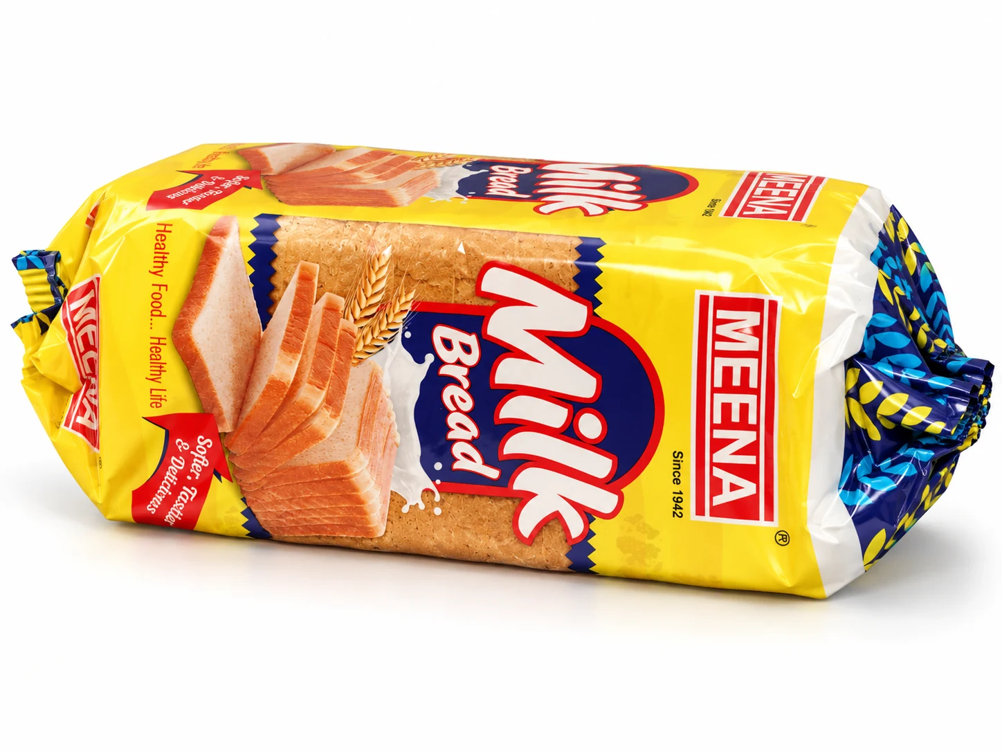 Meena Milk Bread packet